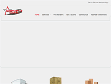 Tablet Screenshot of northstarmovers.com